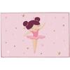 Rug - - Ballerina Dancer - 120 X 80 Cm - Pink - Rectangular - Child