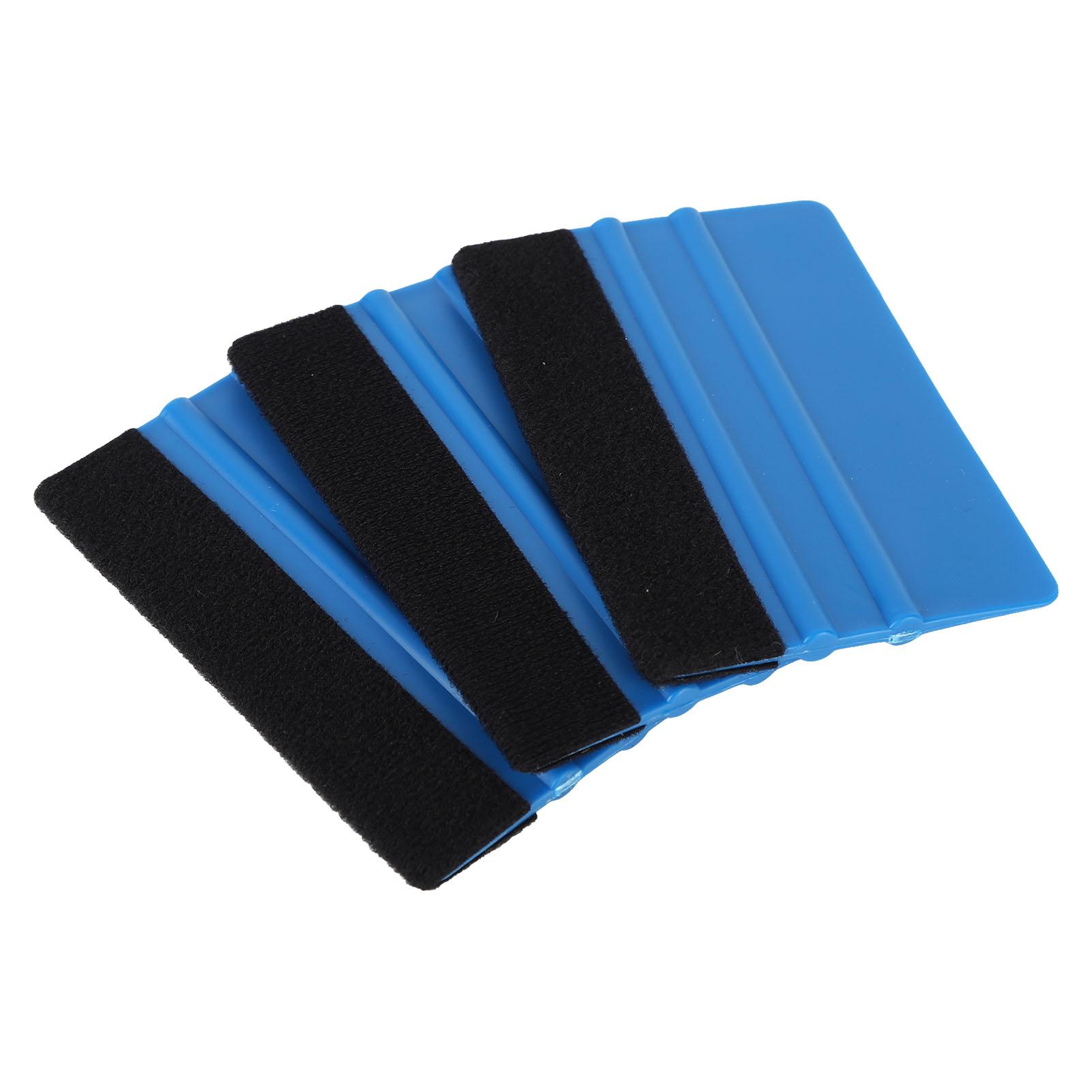 

20 шт. фетровый скребок с кромкой, не царапающий антискользящий скребок для обертывания аппликатор для автомобилей, ванной комнаты