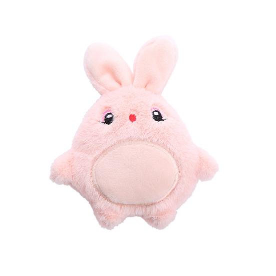 

Плюшевая игрушка для кошек, звуковой дизайн, устойчивая к укусам, полипропилен, хлопковый наполнитель, игрушка для кошек, игрушка-кукла, мультяшный кролик, панда, форма совы, игрушка для кошек Rabbit