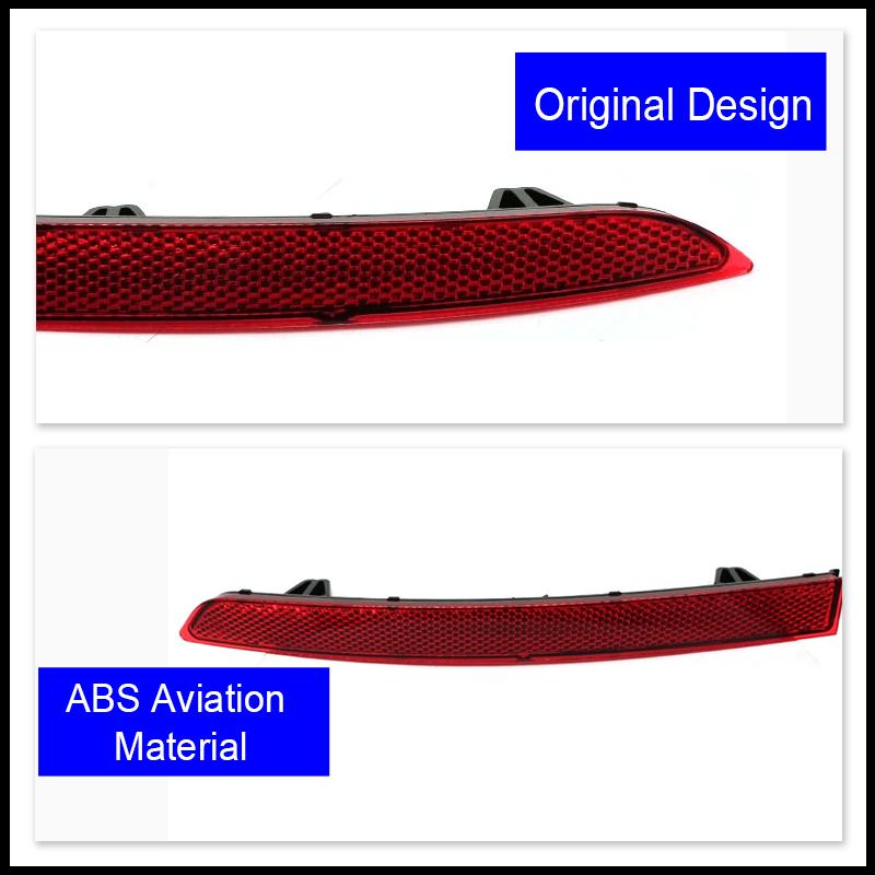 For Volkswagen VW Arteon 3H7 2018 2019 2020 2021 2022 2023 Rear Bumper Reflector Light Brake Stop Turn Signal Lamp Accessories