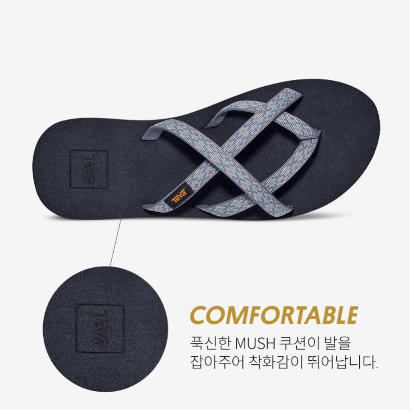 Teva Women S Comfy Daily Flip Flop Olowahu Stvf2416840 Kpb