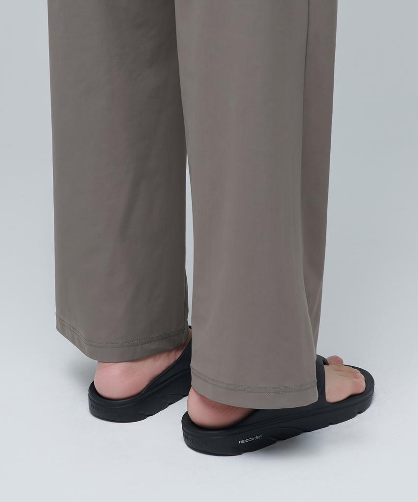 MUSINSA STANDARD [Cooltandard] Cooling Wide Elastic Waist Pants [Dusty Beige]