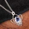 Tanzanite Handmade Gemstone Pendant, 925 Solid Sterling Silver Pendant Dazzling Jewelry, Pendant For Engagement Gift