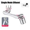 1080° Rotatable Extension Faucet Sprayer Head Water Tap Nozzle Universal Bathroom Tap Extend Adapter Aerator 2 Spray Modes