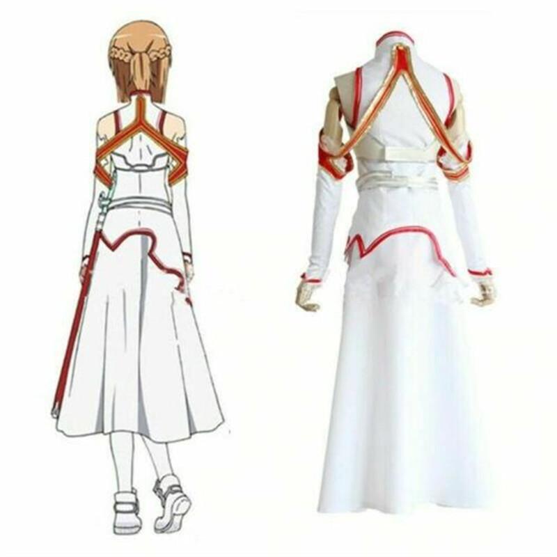 Online Art Sword Sao Alicization Asunayuuki Cosplay Costume Uniform Outfit Dress