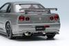 Makeup EIDOLON Nissan Skyline BNR34 CRS Dark Metal Gray 2022 Finished Model 1/43 GT-R (NISMO Version)
