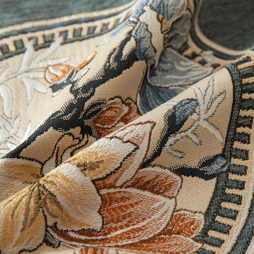 Embroidery Series Sleeping Leg Pillow, High-end Bedside Cushion