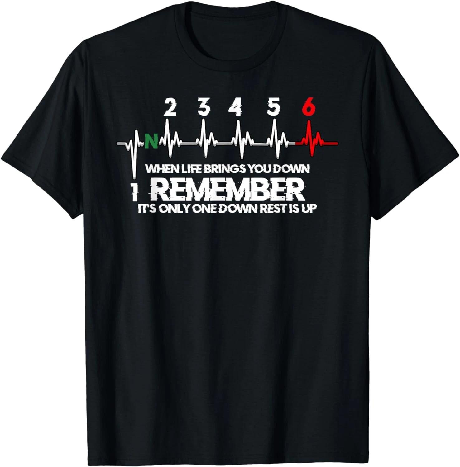 

Motorcycle Biker 1N23456 Bike Gear Gift Unisex T-Shirt 3XL