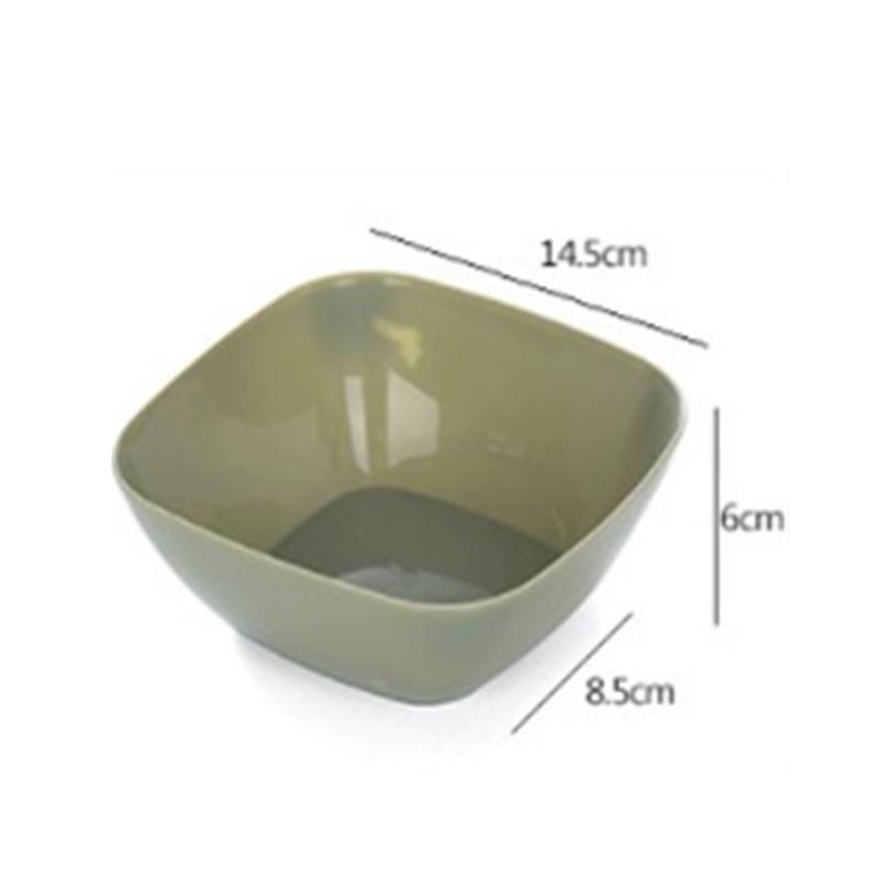 1pcs Salad Bowls  Vinegar Seasoning Solid Soybean Dish Sauce Salt Snack