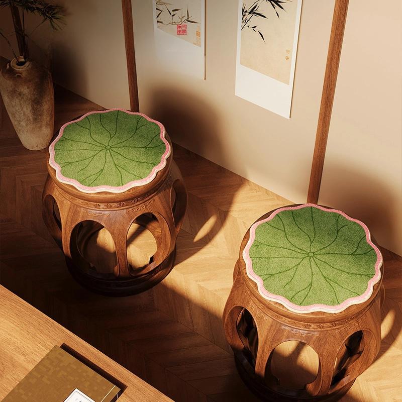 Kissen im Lotus-Stil im chinesischen Stil Bodenmatte Rutschfest Sofahocker Tatami Bürostuhlmatte Erkerfenster Teeraum Meditationsdekor Futon
