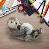 Creative Animal-Shaped Resin Tape Dispenser - Otter & Sloth