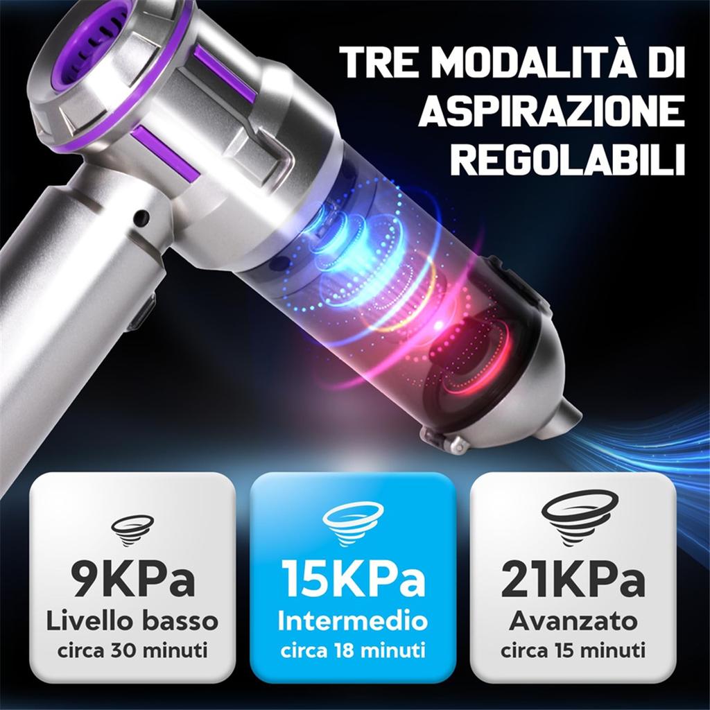 Handheld Car Vacuum Cordless,Mini Cleaner Rechargeable,16000Pa Portable Vacuum with Multi-Nozzles for Home,Office,Pet