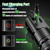 Powerful Mini LED Flashlight Super Bright 2000LM Aluminium Torch TYPE-C Rechargeable Outdoor Camping Hiking Lantern Tail Magnet