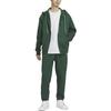 Nike Solo Swoosh Solid Color Hooded Zip-Up Casual Jacket Men Jackets Spruce-Green DR0404-323