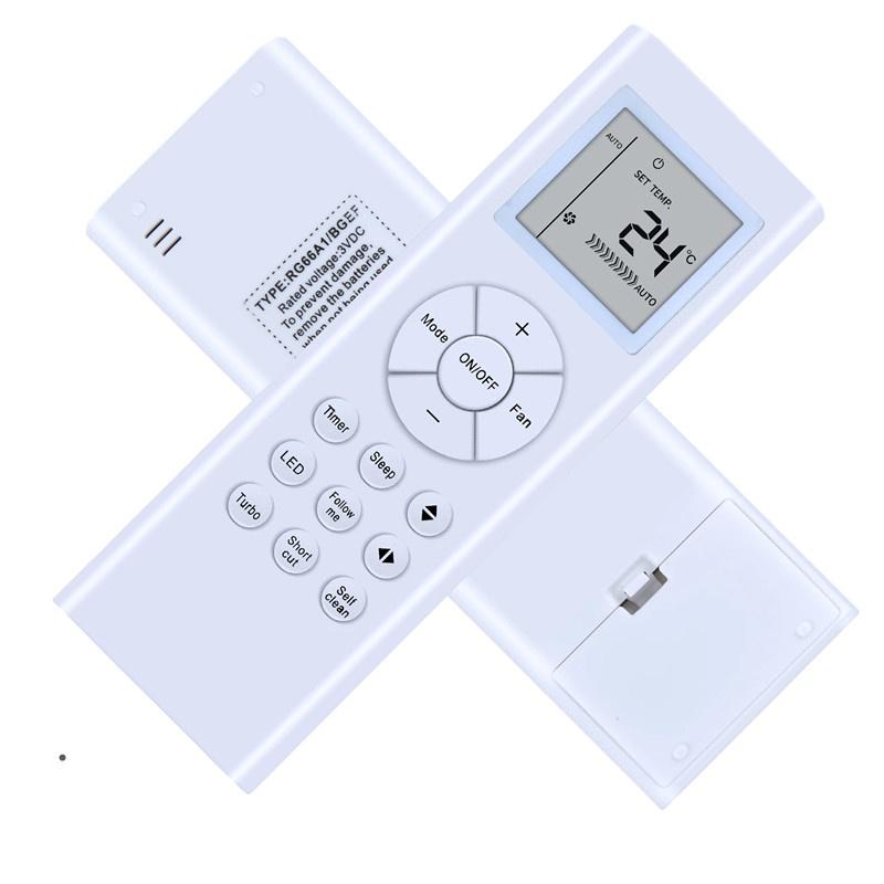 RG66A1 / BGEF Remote Control Spare Parts For Midea and Kaden Air Conditioner KS09 KS12 KS18 KS24 KS28