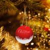 Christmas Ornament Merry Christmas Snowflakes Christmas Tree Ornaments Christmas Decoration for Xmas Ornaments Hanging Decorations Ceramic Ornament
