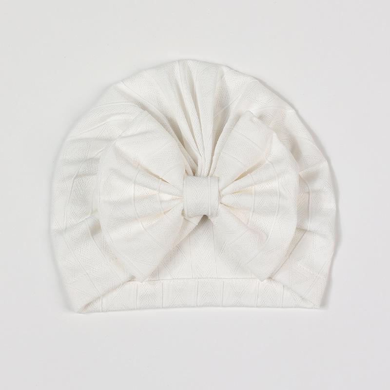 Baby Hat Girls Bowknot Cap Kids Beanie Newborn Photography Spring Autumn Summer Infant Turban Children Props
