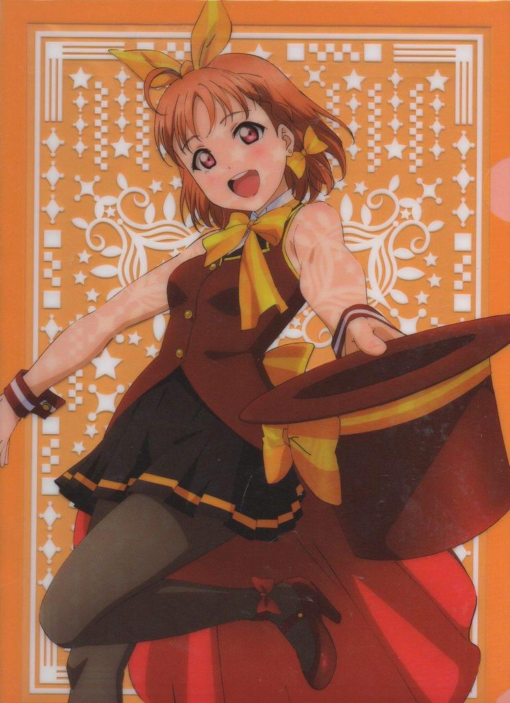 Clear file in plastic bag Love Live Sunshine Magician Takami Chika