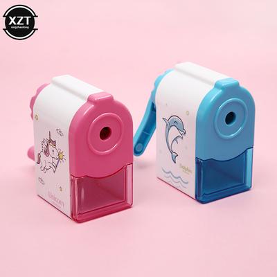 Lovely Cartoon Mechanical Hand Crank Sharpener for Pencil School Office Supplies Student Stationery Children's Pencil Sharpener