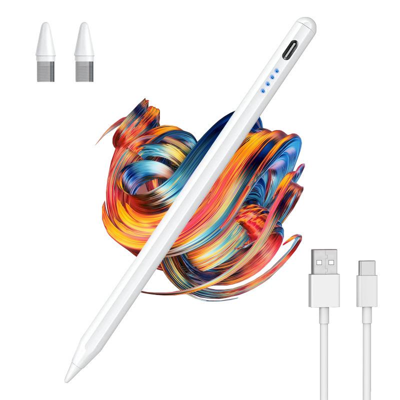 Magnetic Active Stylus Pen for Apple & Android Tablets/Smartphones - Touchscreen Compatible
