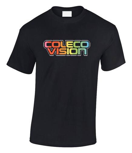 ColecoVision T Shirt 80s Video Cartridge Console 8-Bit Atari Spectrum New GT067 3XL