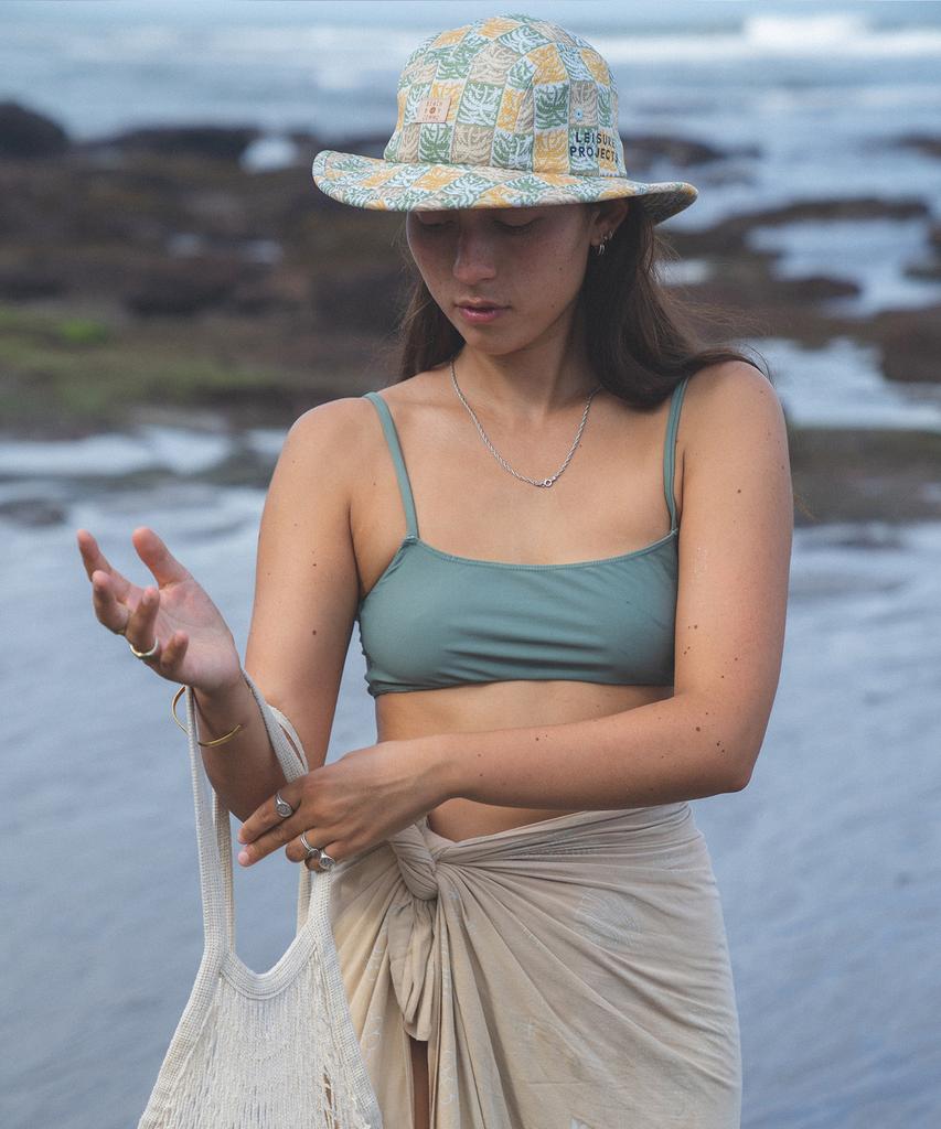 Bichiboikeomyu Surfing Surf Hat Leisure Coco Yellow