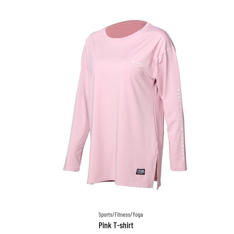 

2024 Плюс Розмір Швидкосохнучий Набір для Йоги: Спортивний одяг вільного крою з довгим рукавом для фітнесу на осінь та зиму 4XL