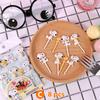 Fruit Fork Mini Cartoon Kids Fruit Pick Toothpick Bento Lunches Party Decor