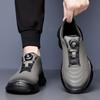 Fashion Lace Up Male Walking Shoes Non-Slip Male Casual Footwear Soft Sneakers Leisure Walk Men's Hiking Shoes Non Slip Outdoor Sneakers