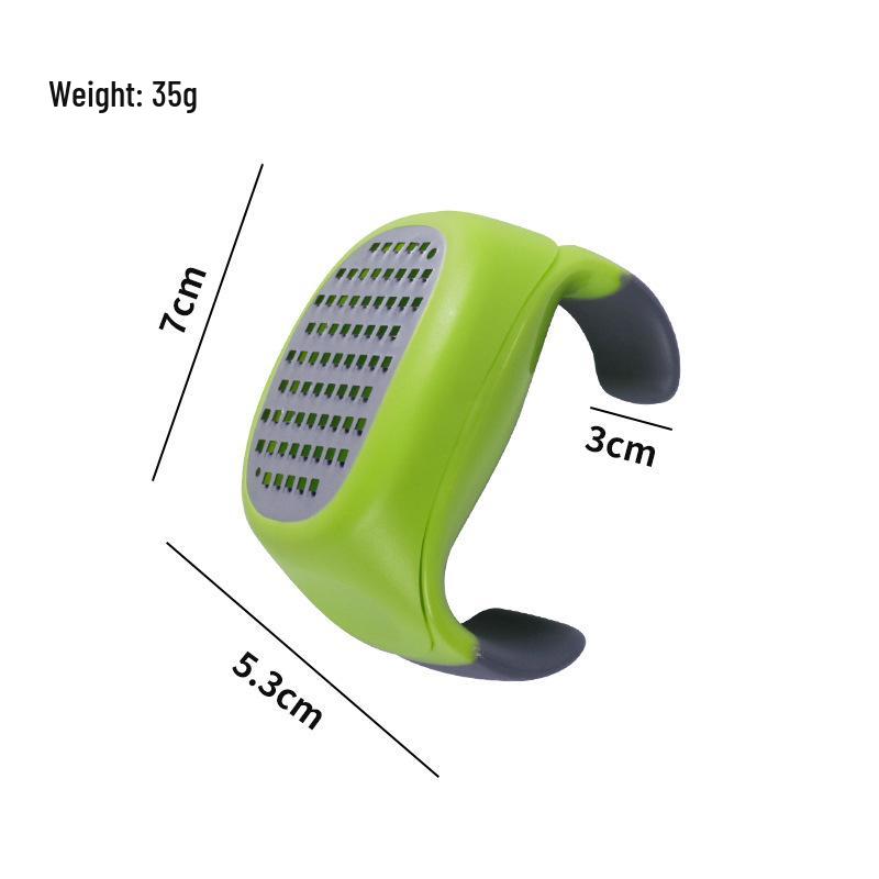 Stainless Steel Multi-functional Ginger Grater & Garlic Press - Vegetable & Carrot Shredder