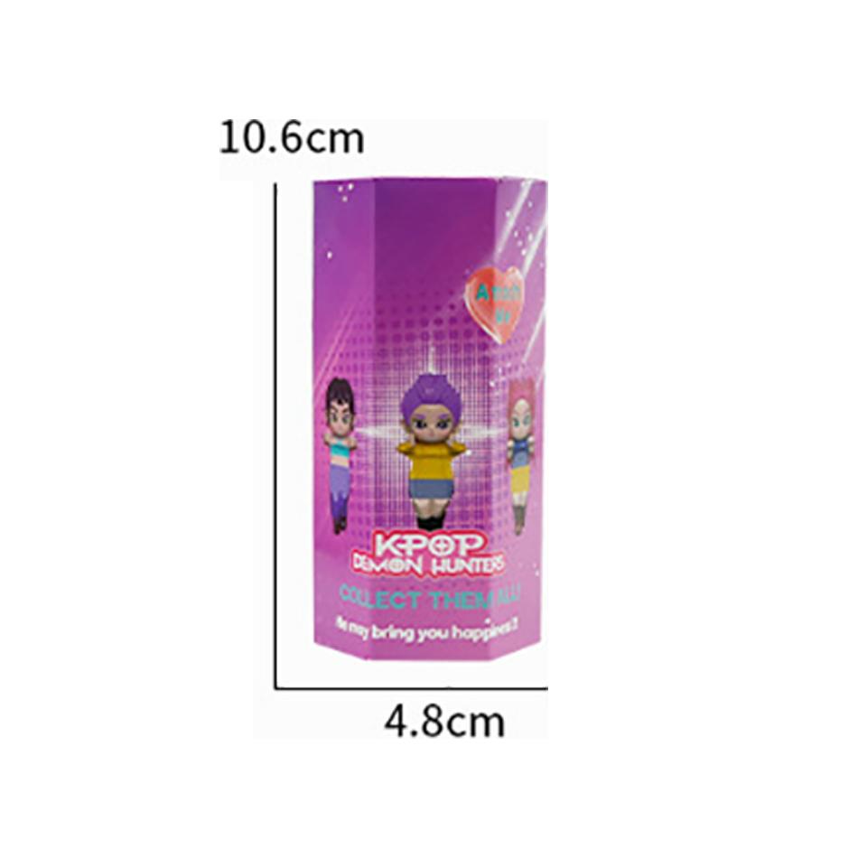 Kpop Demon Hunters box series Figure Model Toy Cartoon Gaming Peripherals Desk Decoration Halloween/Christmas for Kid GiftK