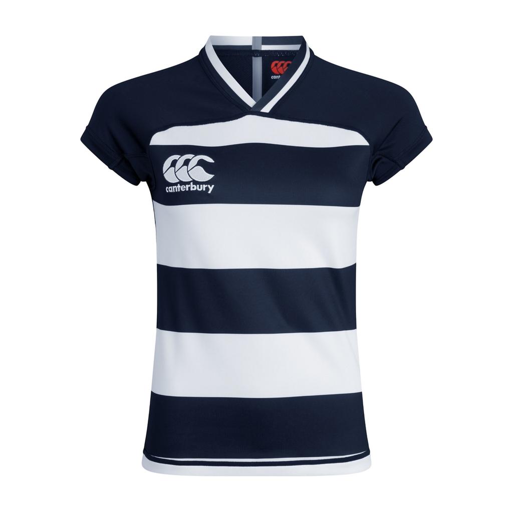 canterbury Womens/Ladies Evader Hooped Vapodri Jersey