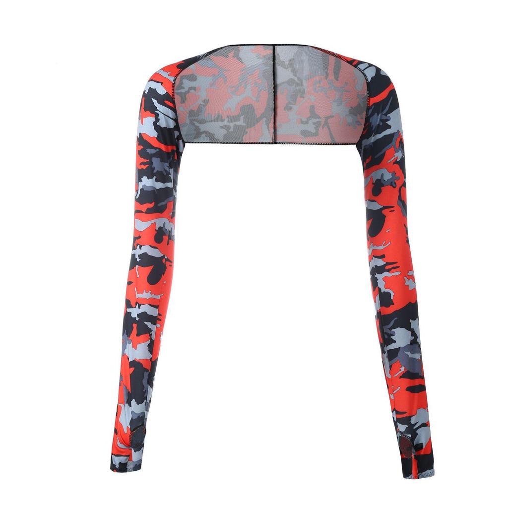 Women's Multifunctional Summer Sun Protection Shawl and Ice Arm Sleeves for Golf, Cycling, and Driving