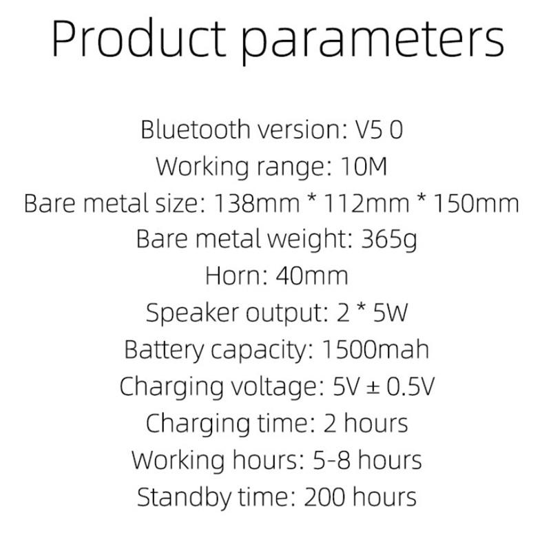 Mini radio Fm retro portabil Difuzor compatibil Bluetooth Player muzical Mp3 cu suport pentru microfon