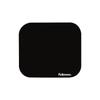 Fellowes Premium Mouse Pad - Non-Slip Rubber Base - Polyester Surface - 23.2x19.9cm - Black Color-58024