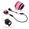 Ankle Strap Set Double Metal DRing Fitness Ankle Strap for Legs Butt and   Exercise(Pink Set )
