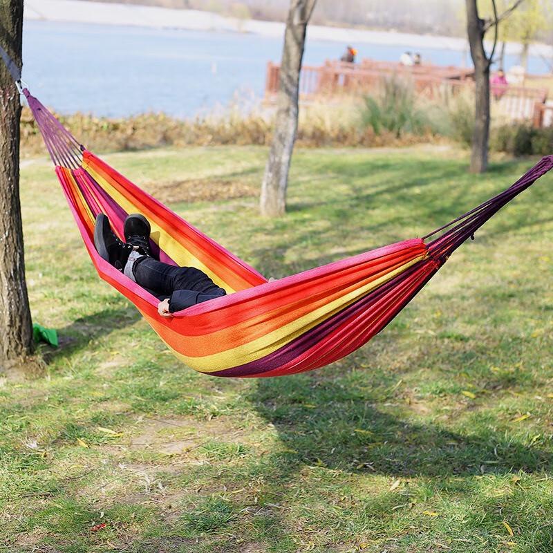 FEBORY Portable Double Canvas Hammock