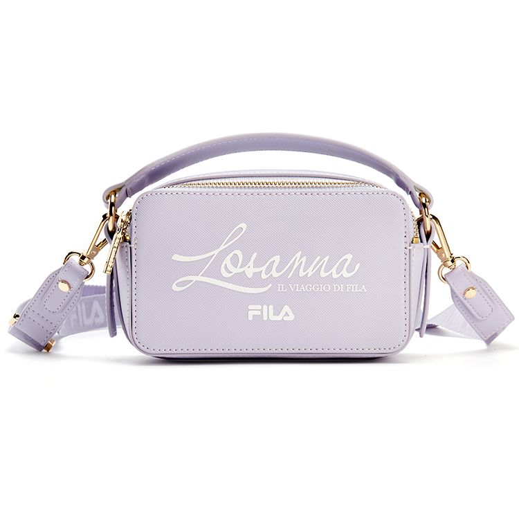 FILA Heritage Casual Polyester Crossbody Bag Women bags Light-Lavender F13W138166F-VT Light Lavender,XS
