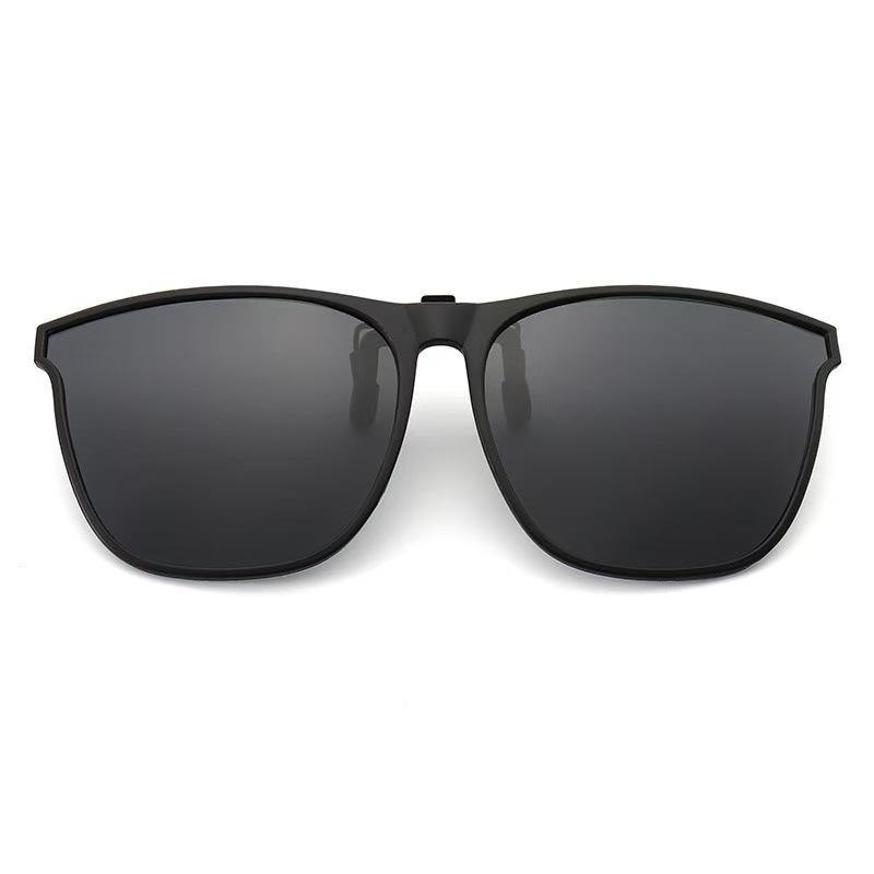 GM 2024 Flip-Up Polarized Sunglasses: Anti-UV Myopia Clip-On for Men & Women – Perfect for Driving & Fishing