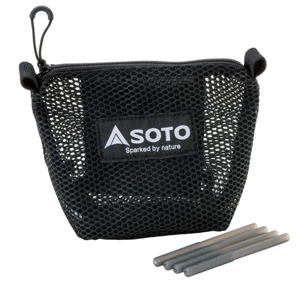 SOTO Fusion Regulator Stove ST-330 with FUSION Pouch ST-3301 and Assist Grip