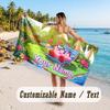 Personalized Beach Towel,Kirby Custom Printed Name Text, Super Absorbent Towel For Beach Vacation