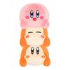 Sanei Boeki Kirby of the Stars Kirby Play with Waddle Dee Incredibly Stackable Plush Toy Set of 3 A W8 X D8 X H15cm Plush Toy KPWW04