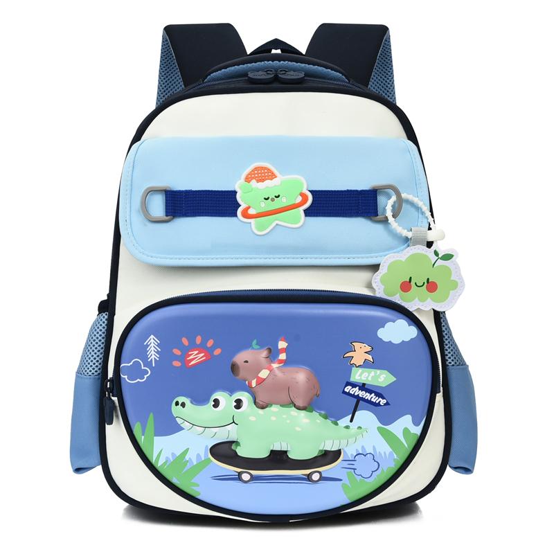 Primary School Boys and Girls Schoolbag Grade 1-3 Cartoon Children Backpack