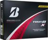 Dozen Bridgestone 2024 TOUR B X Pearl White Golf Balls Shop Card [2 Set] (24 Balls) Original