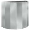 Planter Silver 60 x 30 x 50 cm Galvanized Steel