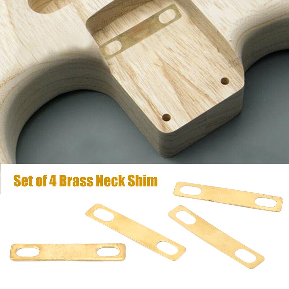 4Pcs Guitar Neck Shim Compact Tool Easy Install Replacement Music Instrument Accessories