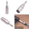 Male 1/4-inch 6.35mm To Male 3-Pins XLR Audio Adapter Stereo Jack Connector 25-26