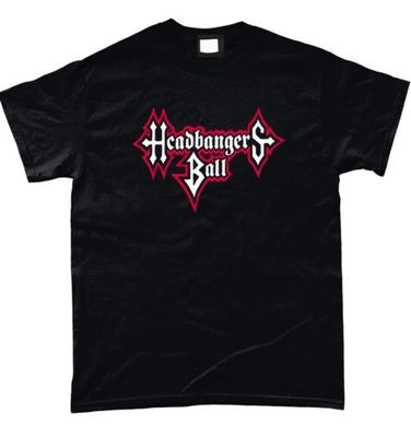 Headbangers Ball T Shirt Music TV Show Heavy Metal Hard Rock Mania Superock G247