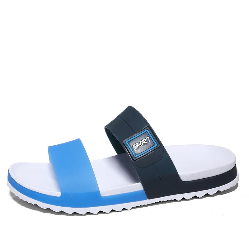 

Сандалии для мужчин Летняя пляжная обувь для мужчин Повседневные сандалии Обувь для спорта на открытом воздухе 44 синий