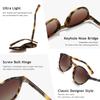 SUNGAIT Classic Vintage Round Polarized Sunglasses for Men and Retro UV400 JP Women, Style, Protection, SGT166-LBWSC